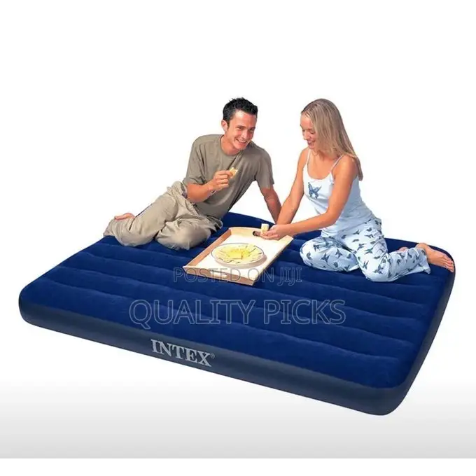 1.52m*2.03m*25cm OR 60"*80"*10" Intex Airbed Mattress