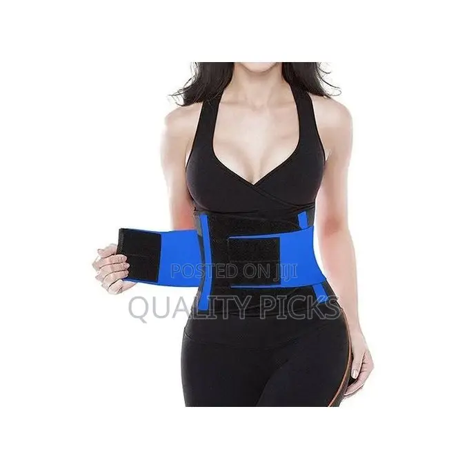 Waist Hot Belt Power Shapper - Blue Black.