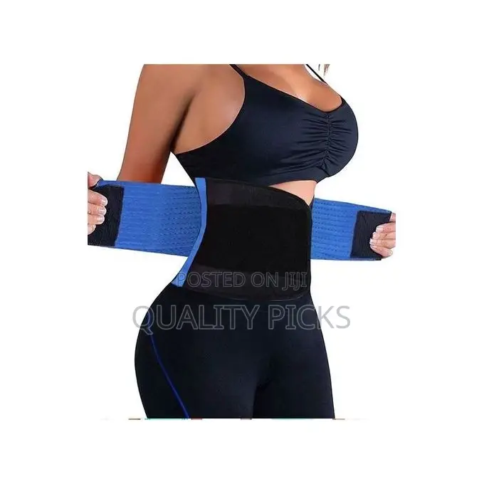 Waist Hot Belt Power Shapper - Blue Black.