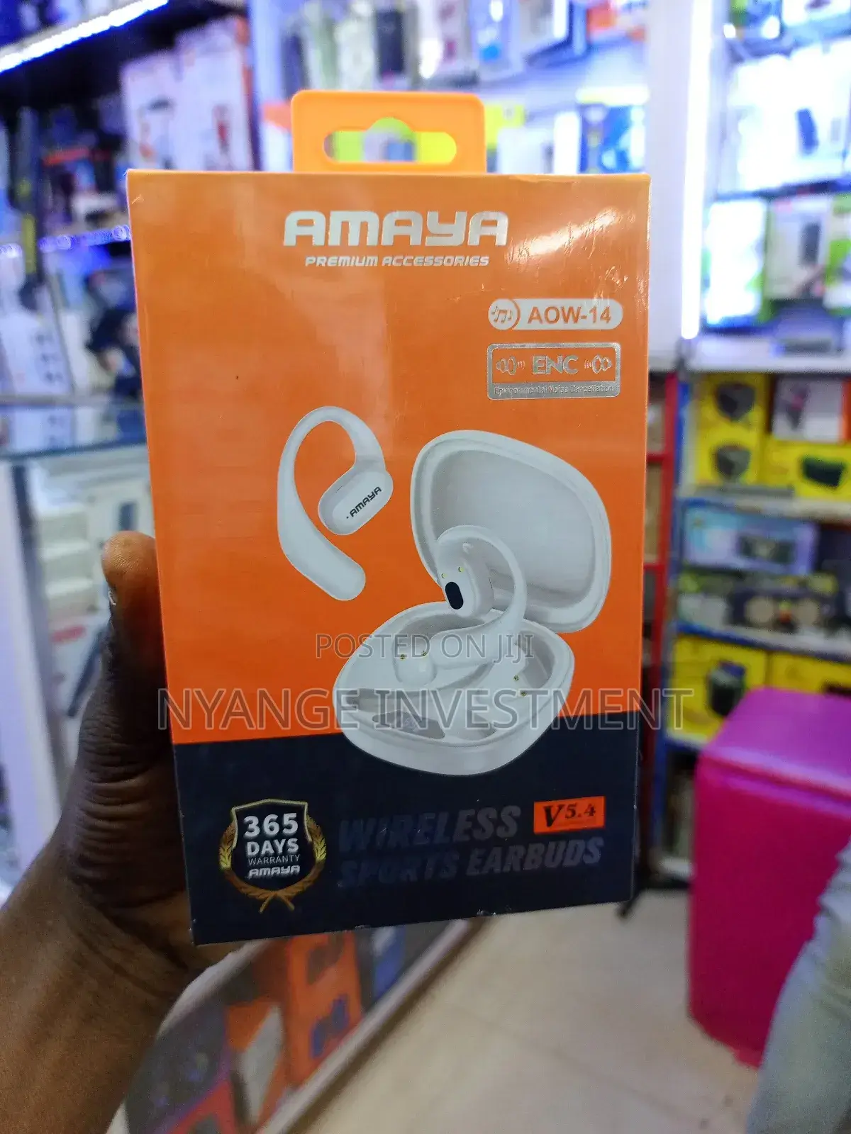 Headphones Amaya Wireless Sports Earbuds V5. 4