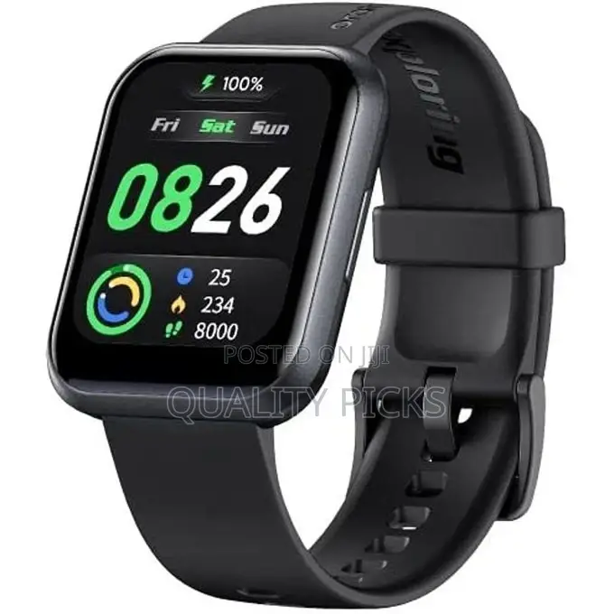 Oraimo Dark Chrome Watch 2 Pro OSW-32 BT Call Smart Watch