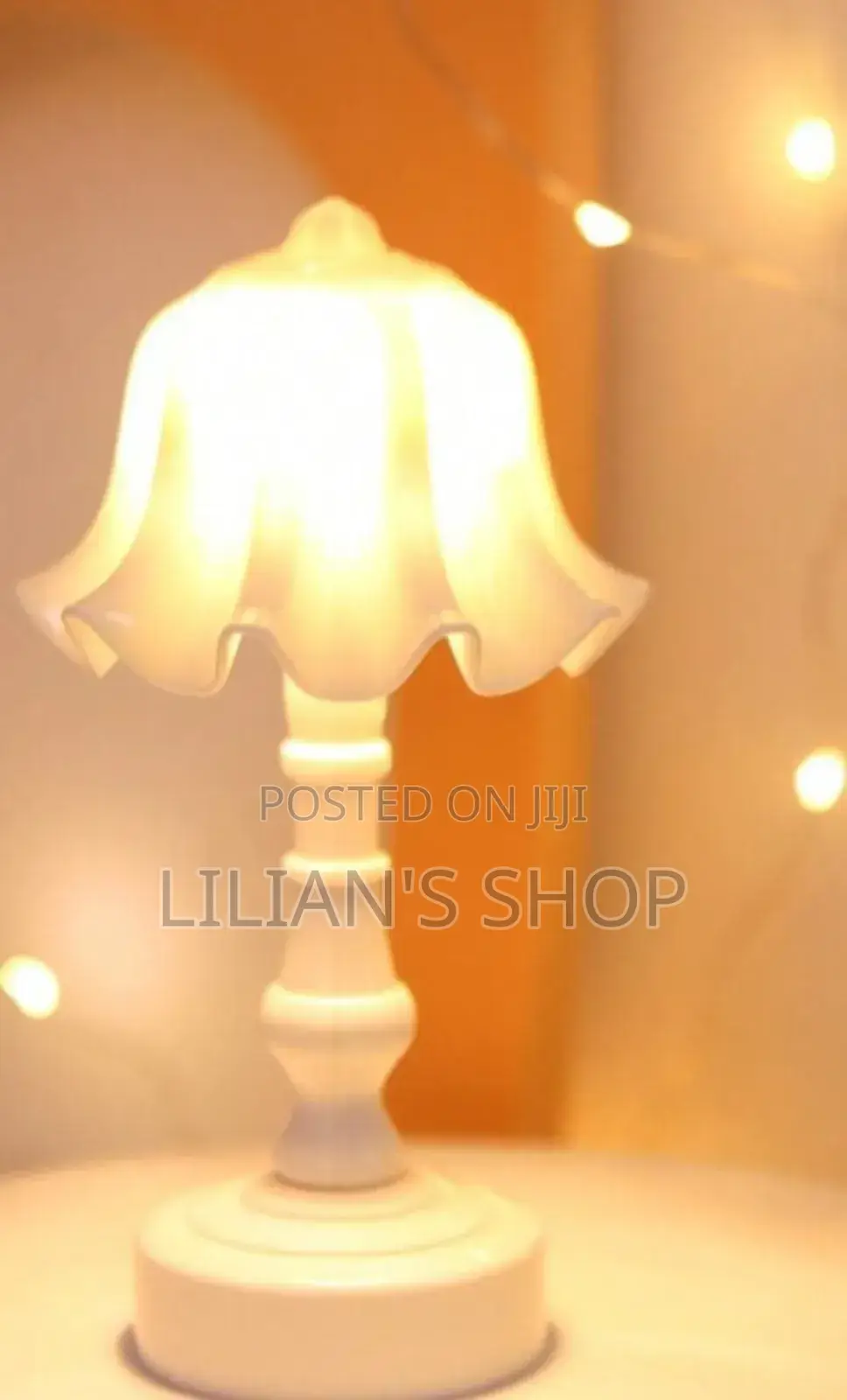 Nordic Vitange Style Led Lotus Night Light
