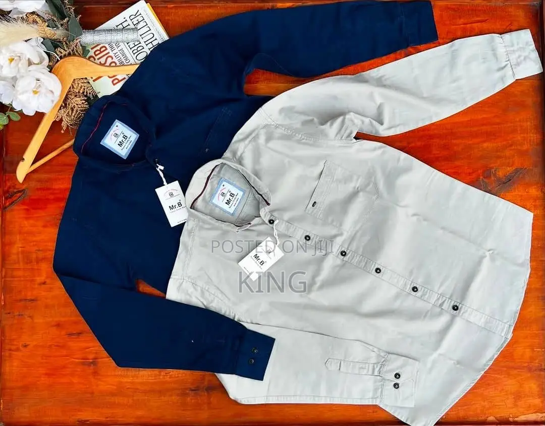 Cozy Slim Fit Plain Formal Shirts