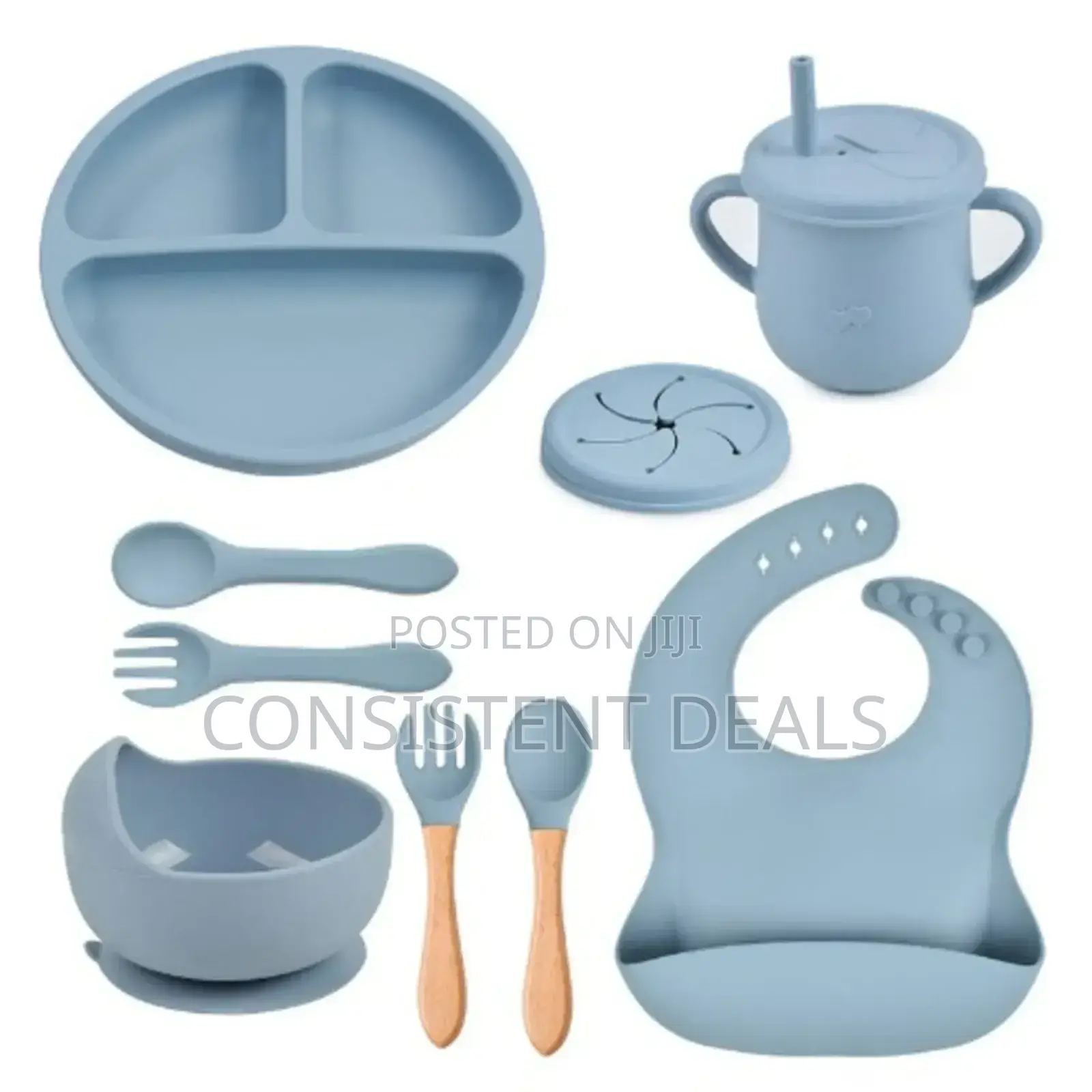Baby Silicone Feeder Set