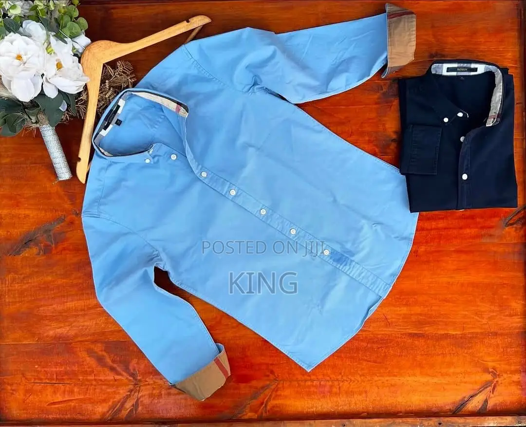 Bright Slim Fit Plain Formal Shirts