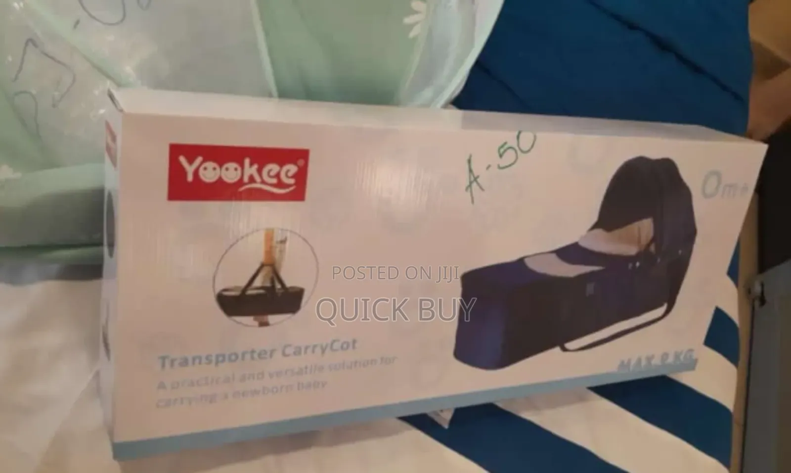 Premium Quality Portable Baby Carry Cot Cozy Travel Bed