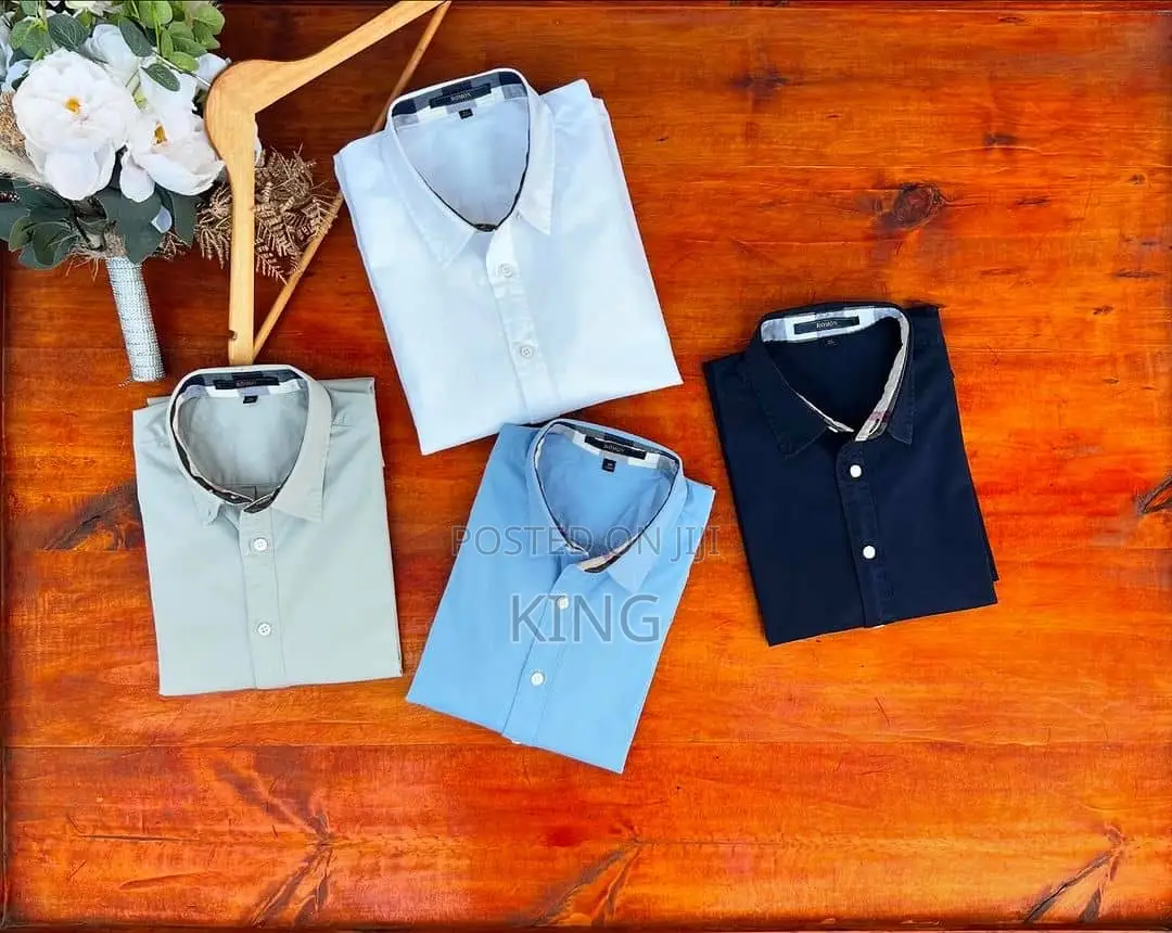 Quietly Slim Fit Plain Formal Shirts
