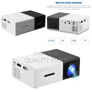 Mini Projector, Built-in Stereo Speaker Portable Projector