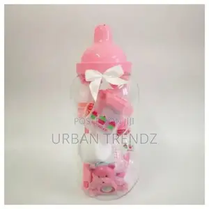 Baby Bottle Bank - Pink
