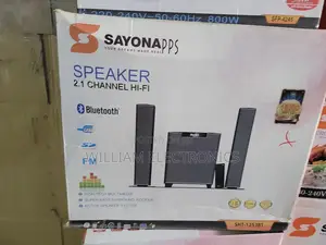 Sayona PPS Speaker 2.1channel Hi-Fi/1600w Woofer