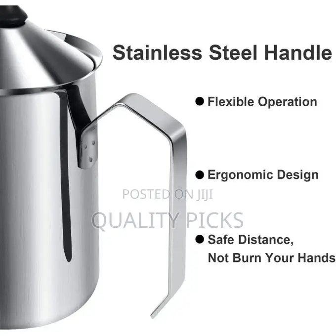 500ml Manual Milk Creamer Hand Pump Frother
