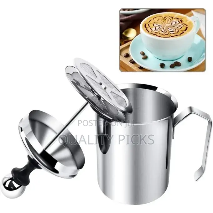 500ml Manual Milk Creamer Hand Pump Frother