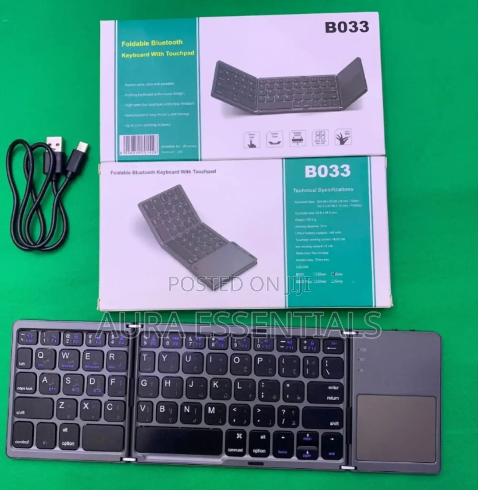 Foldable Bluetooth Keyboard