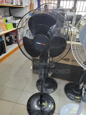 Mewe Stand Fan I6 Inch-Black