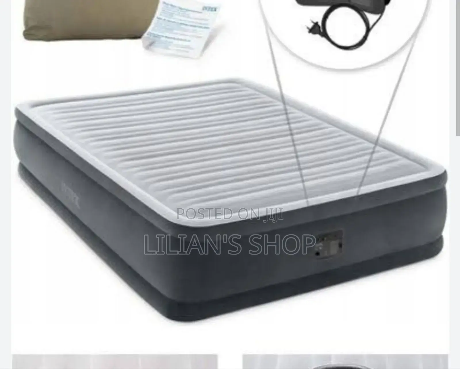 Intex Dura Beam Comfort Plush Mid Rise Air Matress