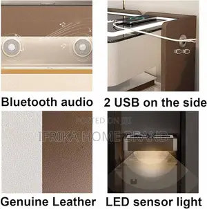 Wireless Safe Smart Bedsidetable