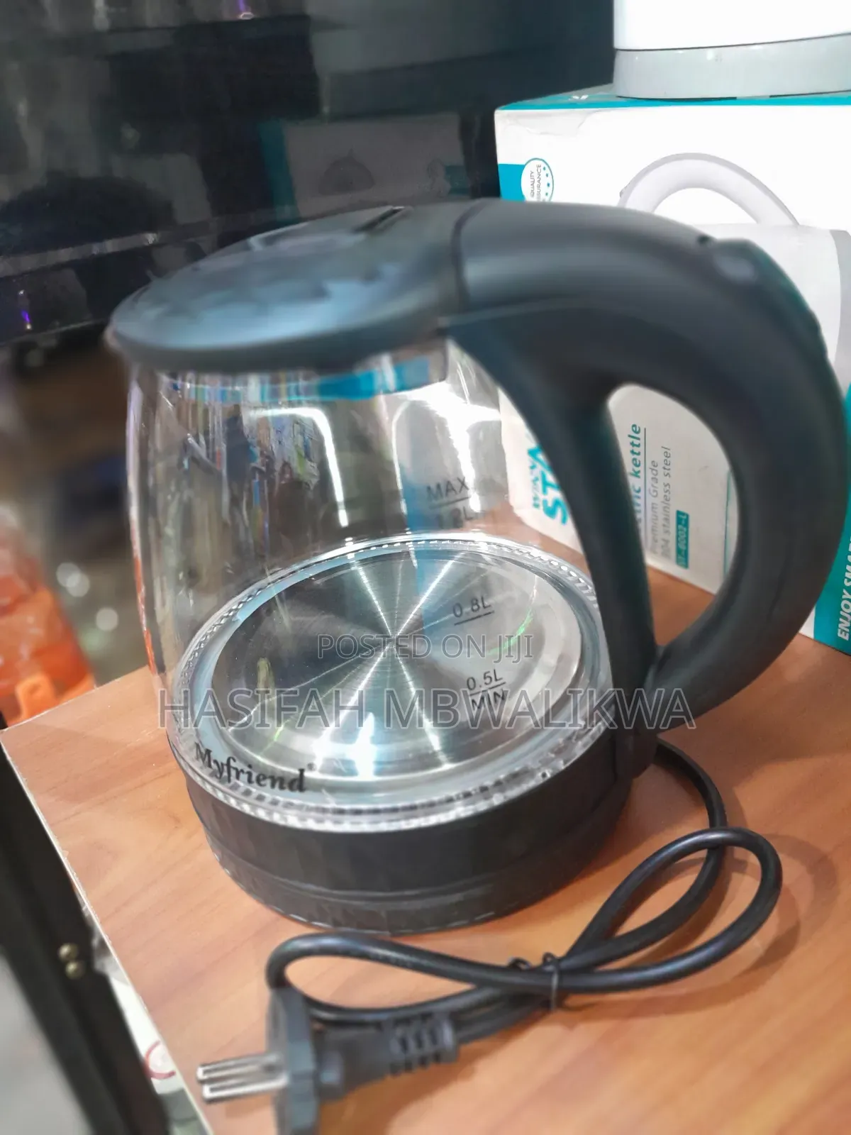 Myfriend Glass Percolator / Electric Kettle
