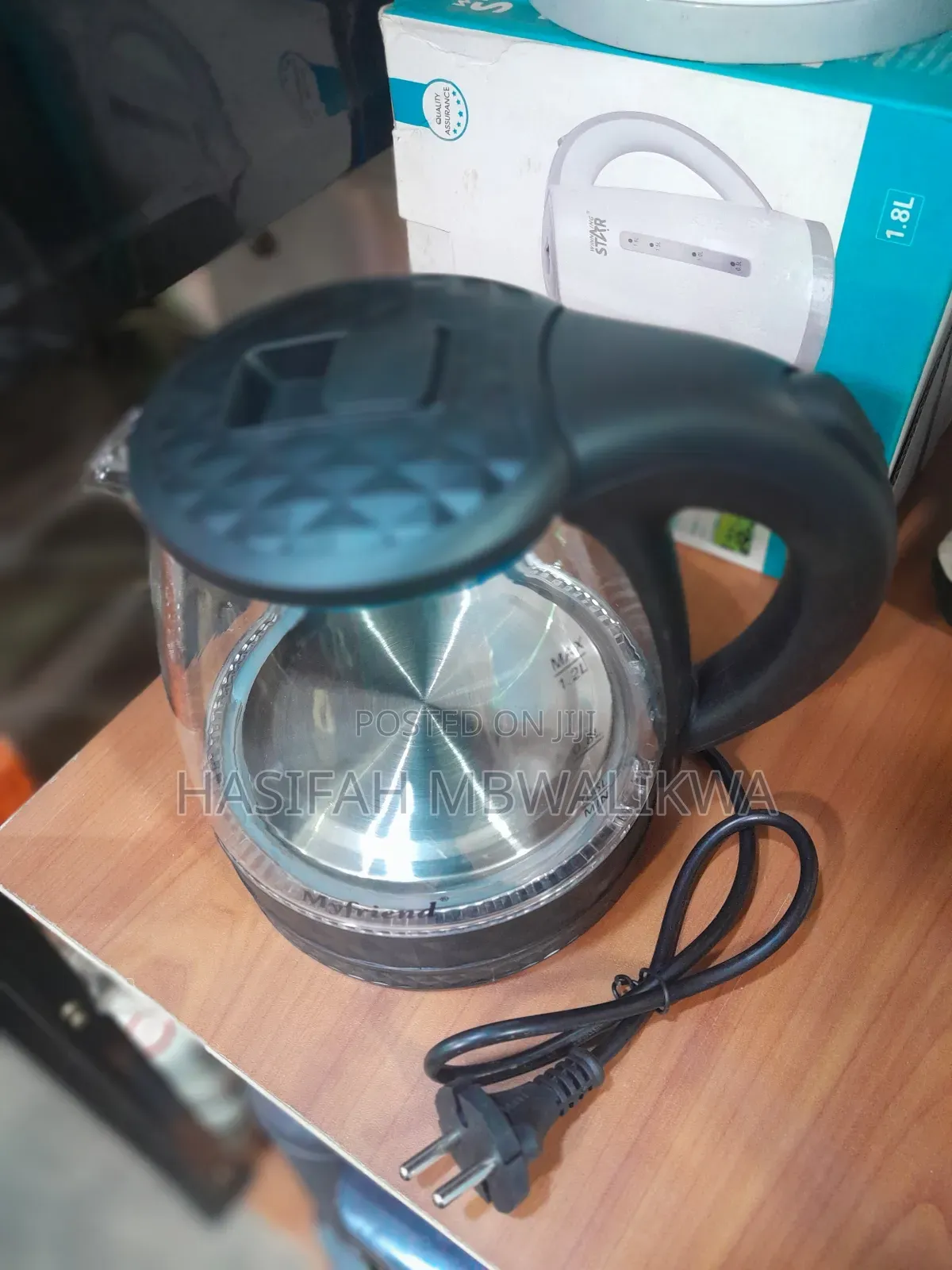 Myfriend Glass Percolator / Electric Kettle