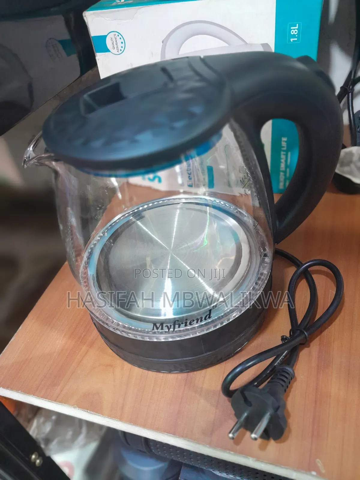 Myfriend Glass Percolator / Electric Kettle