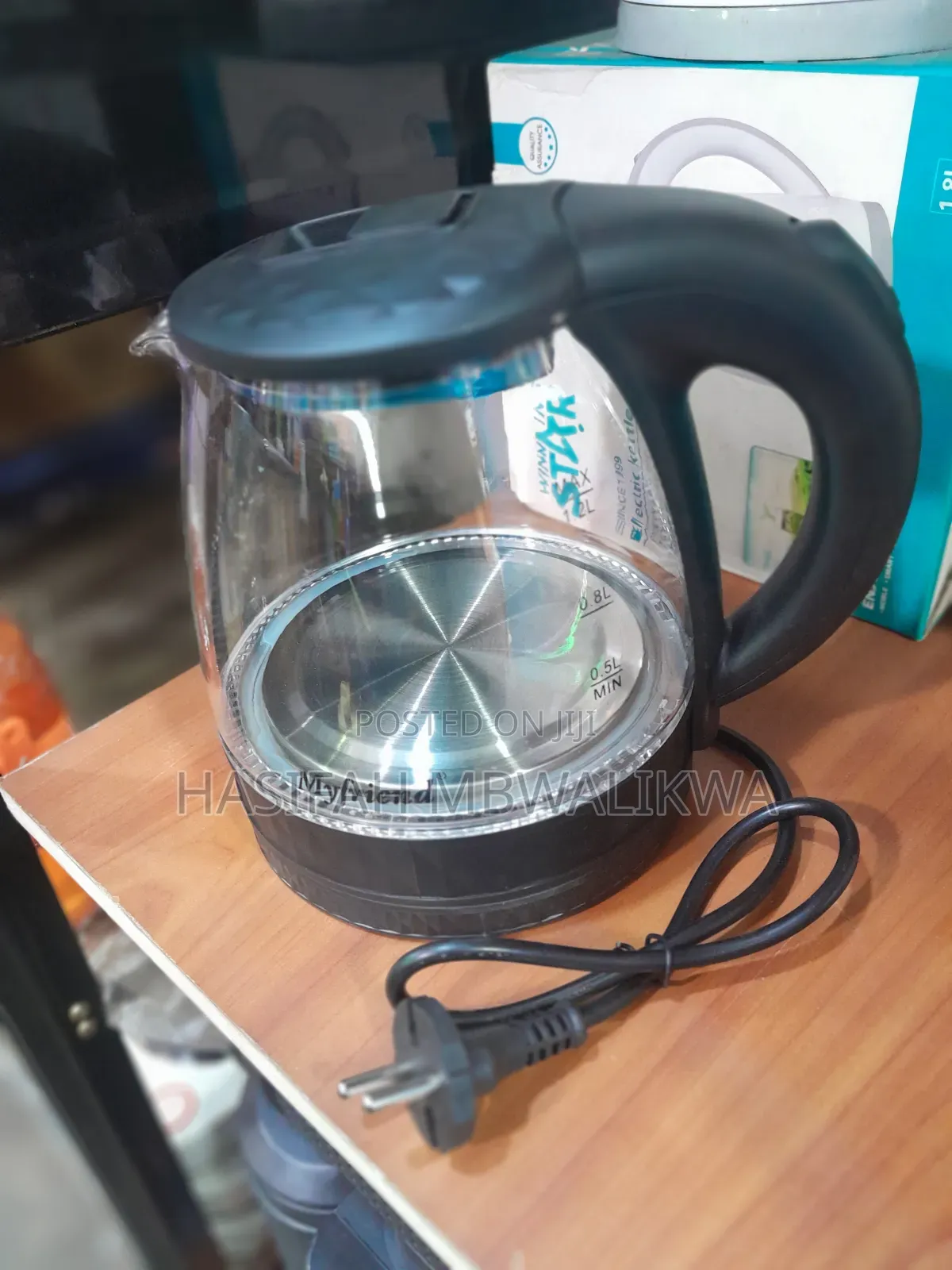 Myfriend Glass Percolator / Electric Kettle