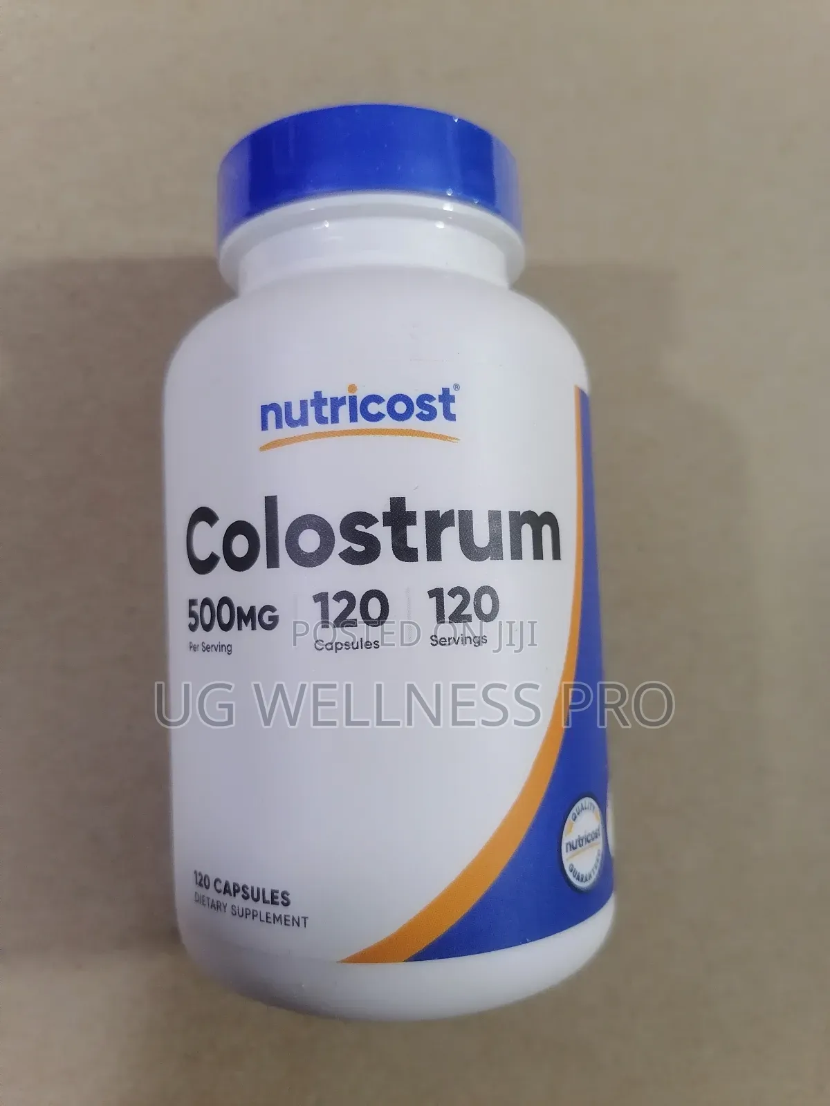 Nutricost, Colostrum, 500 Mg, 120 Capsules