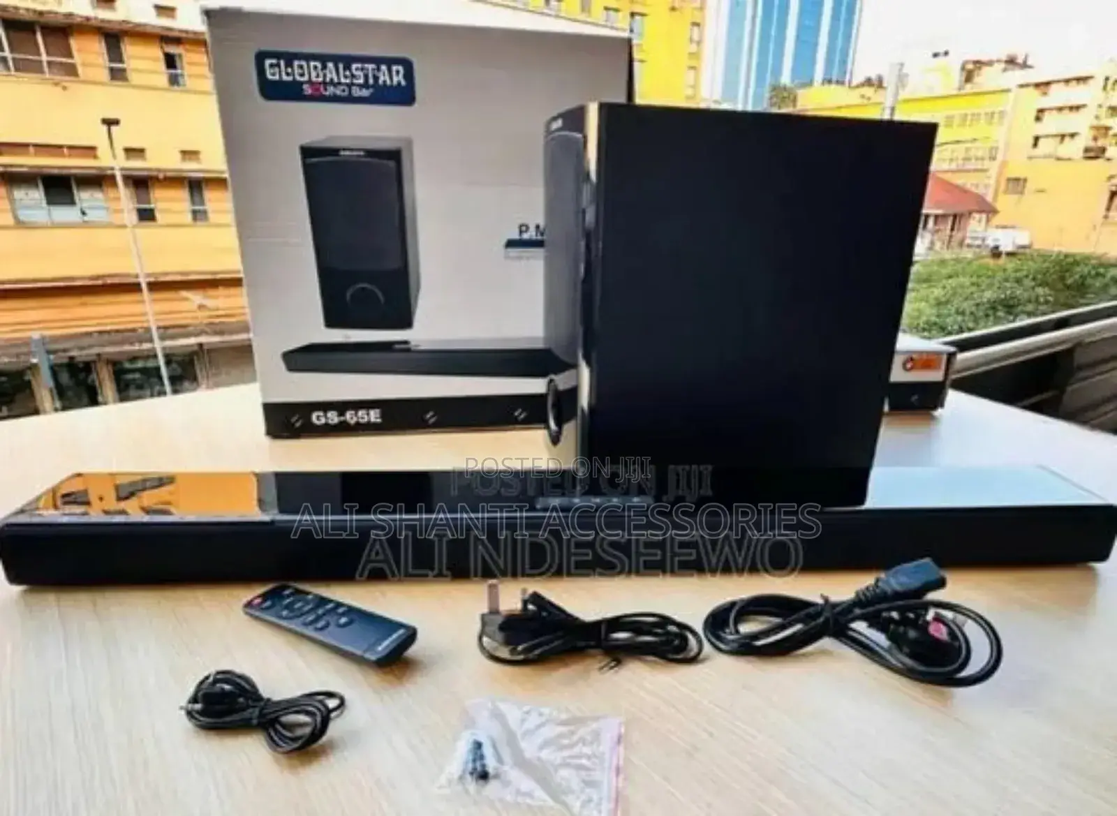 Globalstar Sound Bar and Bass