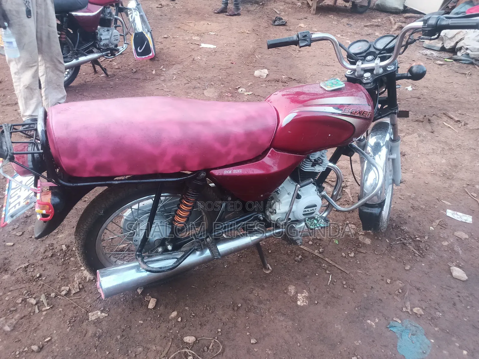 Bajaj Boxer 100 2023 Red