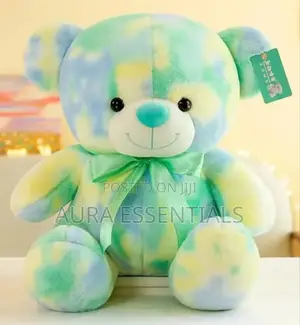 Colorful Bear Plush Toy