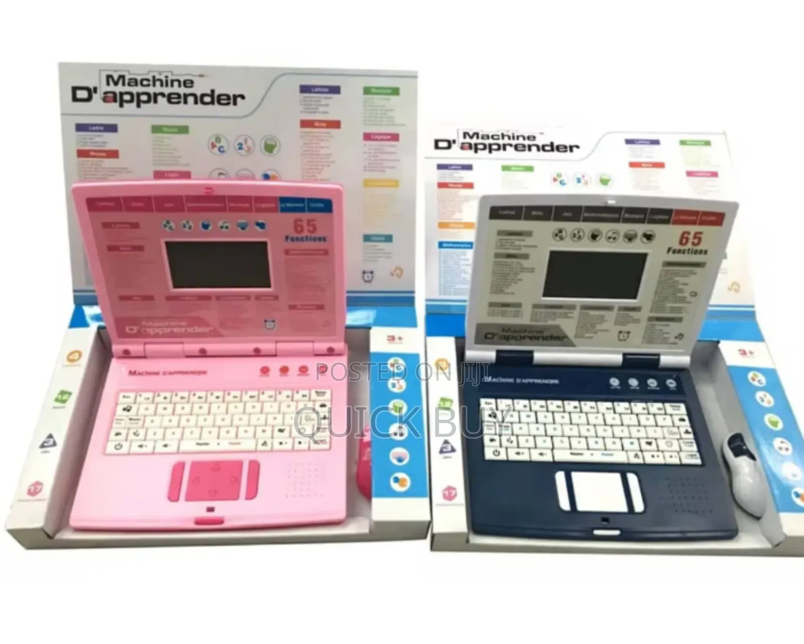Upgraded 65 Activities Intelligent Education Laptop for Kids