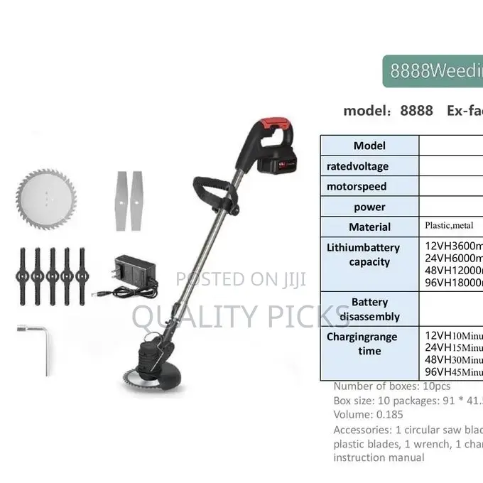 Portable Lawn Mower Cordless Electric Lawn Mower