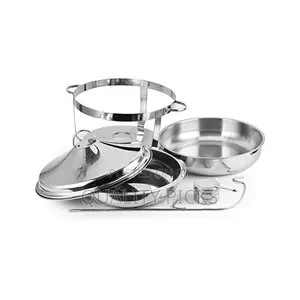 6 Qt Round Chafing Dish With Hanger Chafer Set