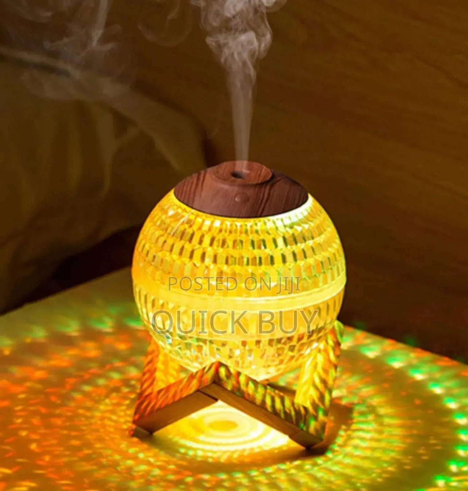 Elegant Trendy Colorful Crystal Ball Humidifier