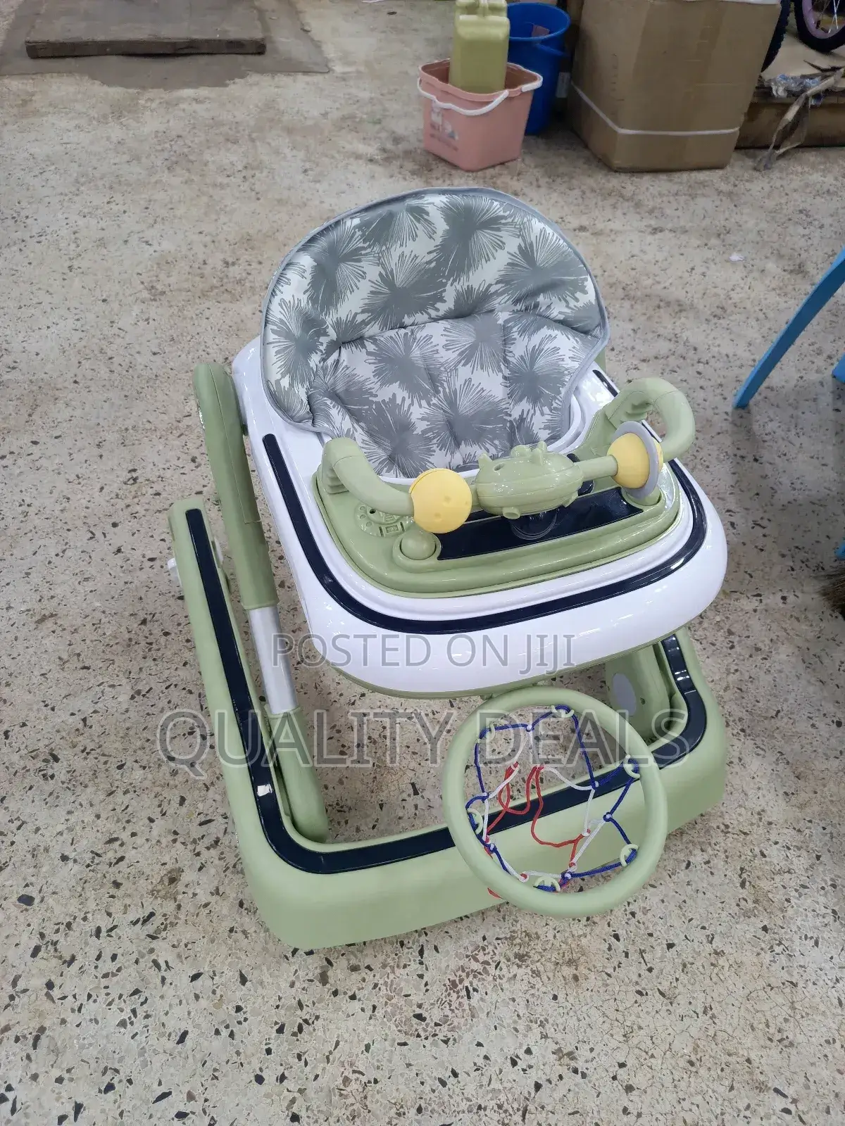 Foldable Adjustable Baby Walker