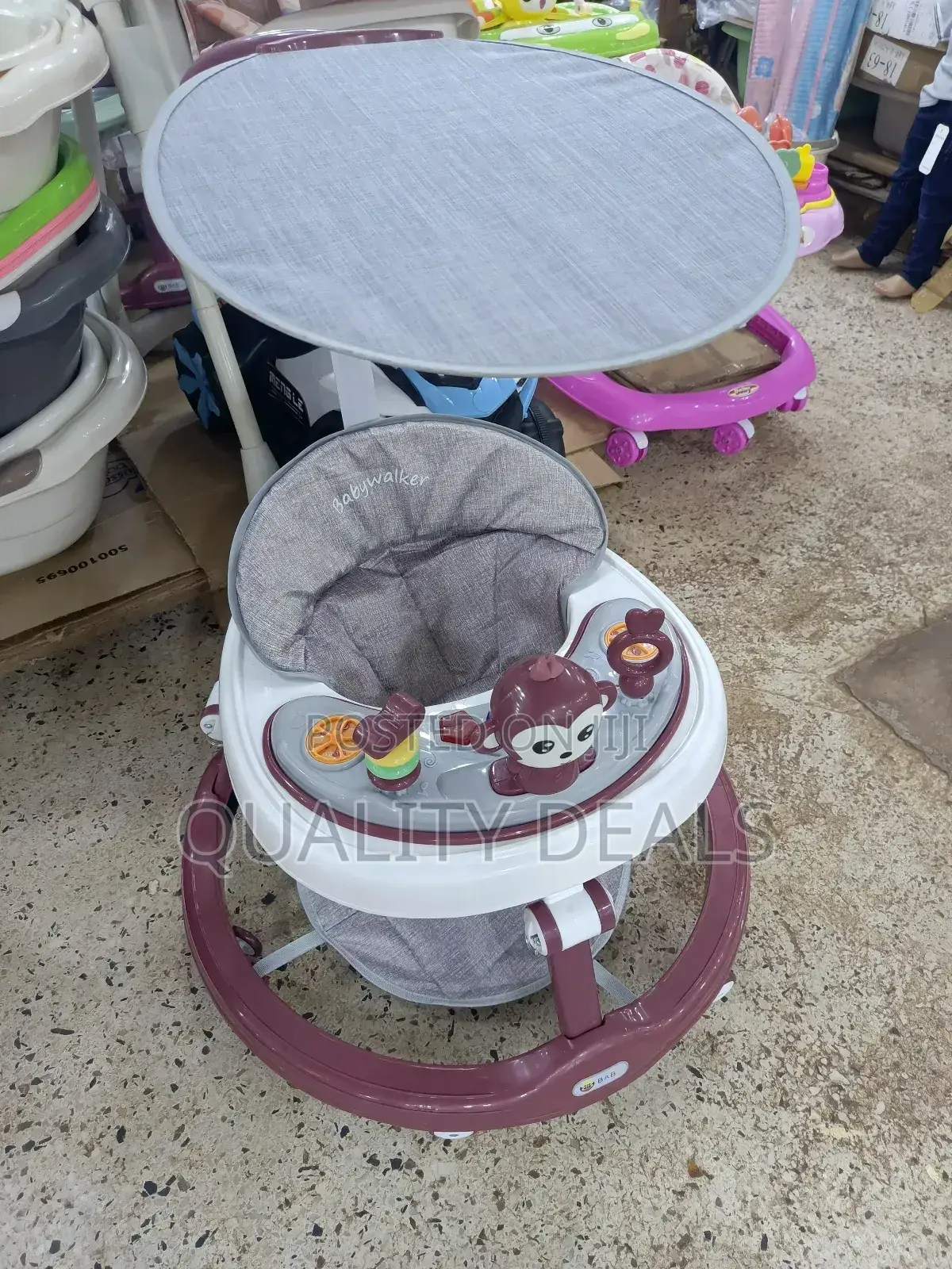 High Classic Unisex Baby Walker