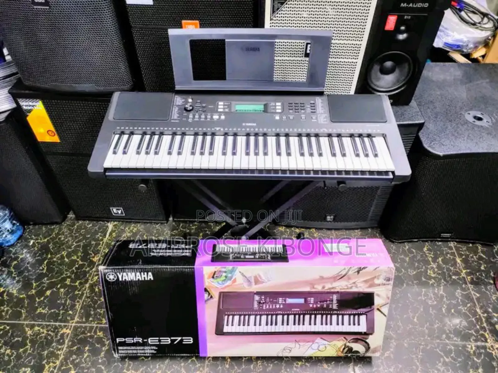 ORIGINAL Version YAMAHA PSR E373 Electronic Keyboard Piano.