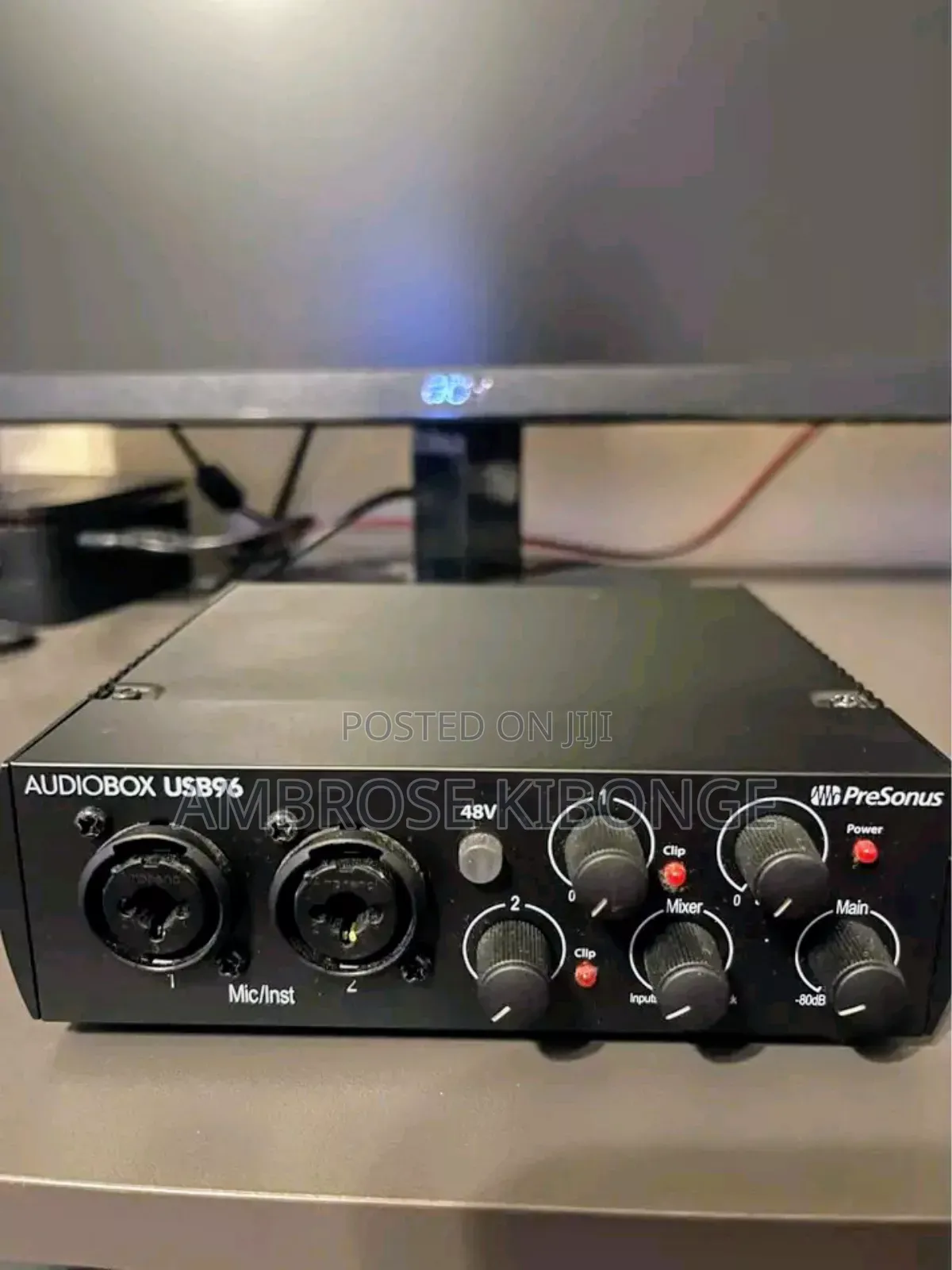 AUDIOBOX USB96 Presonus Sound Card for Studio Recording