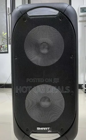 Cortina 12 Inch Dual Rechargeable Amplified Speaker - Black