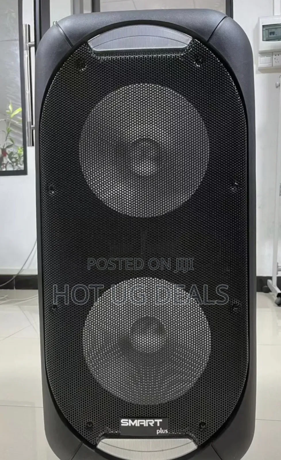 Cortina 12 Inch Dual Rechargeable Amplified Speaker - Black