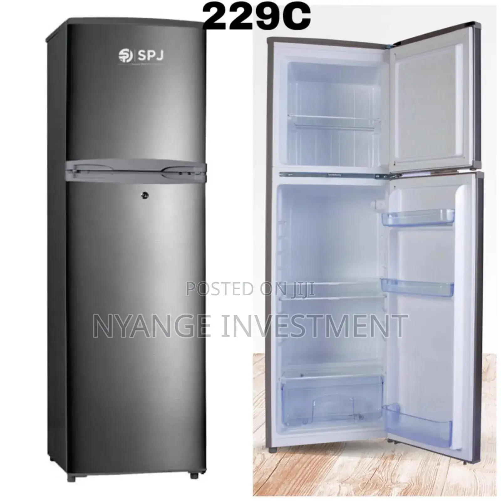 229C SPJ Double Door Fridge