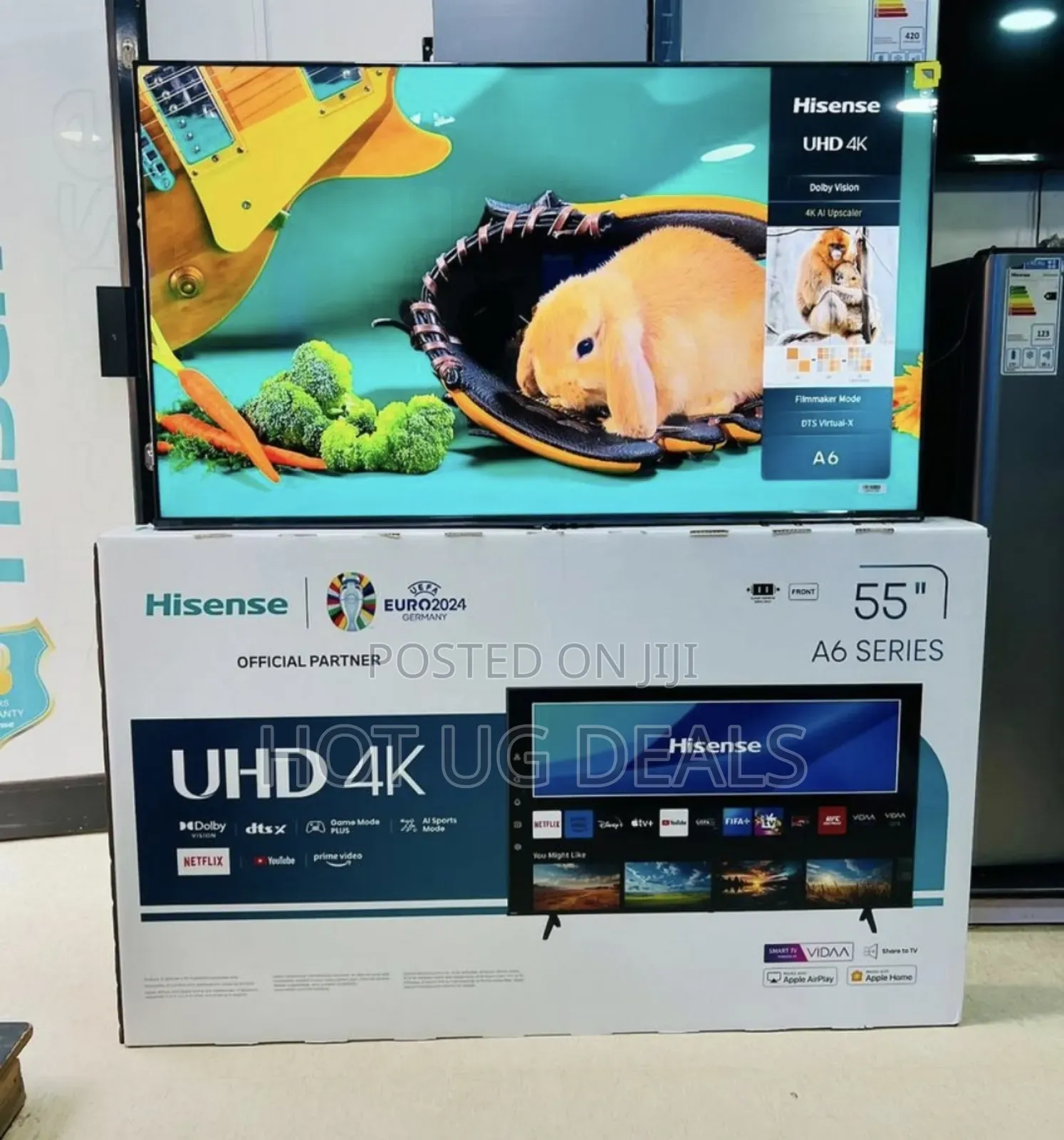 Hisense 55 Inch Utra Hd Led Smart Tv Youtube, Netflix