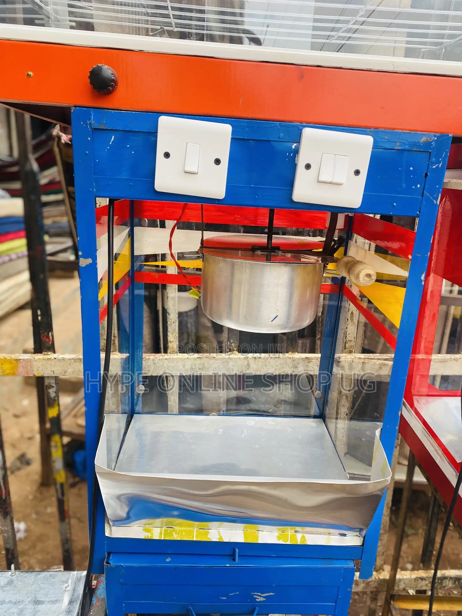 Draft Popcorn Machines
