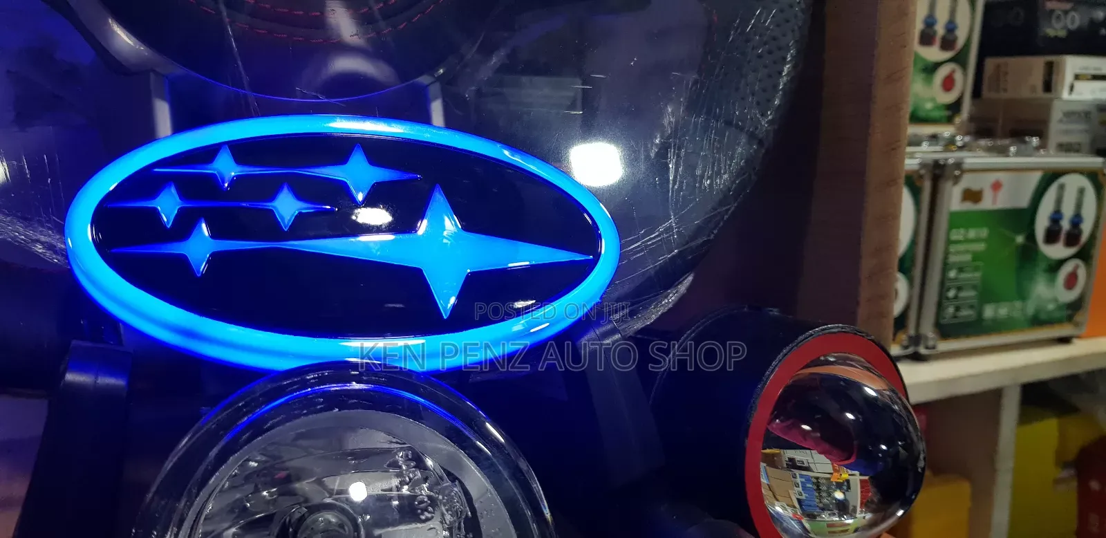 Subaru Forester Grill Lighting Logo