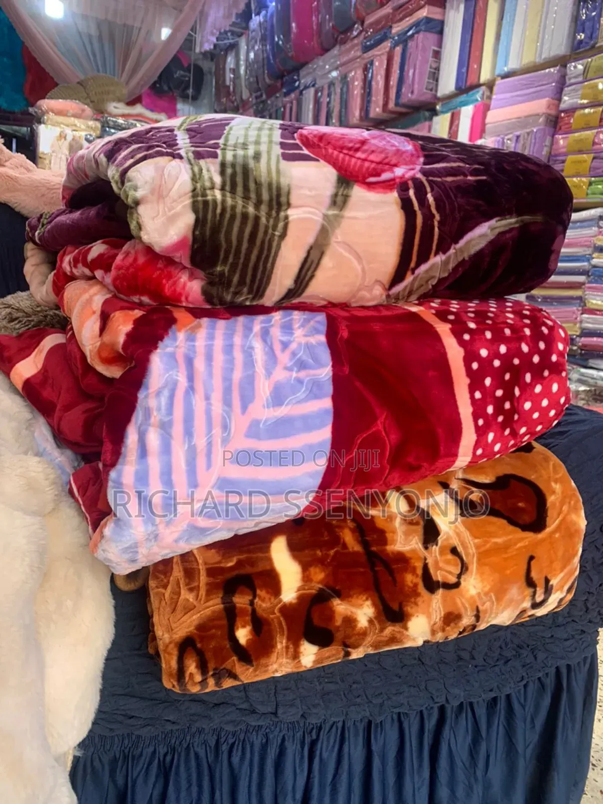 Blanket King Size Purple Home