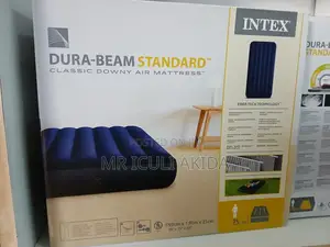 3x6 Intex Inflatable Pressure Mattress With It's Pump