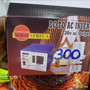 DC TO AC Solar Inverter - 300W. Ac Output- 230V