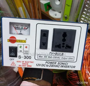 DC TO AC Solar Inverter - 300W. Ac Output- 230V