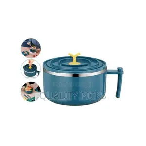 1000ml Stainless Steel Instant Noodle Soup Bowl Dish