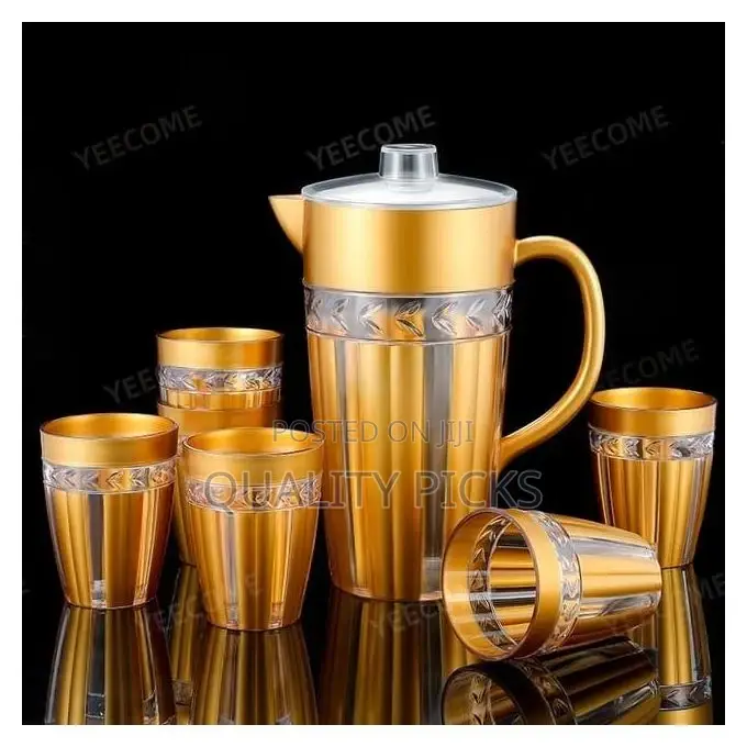Unbreakable BPA Free One 2 Lt Plastic Water Jug Set