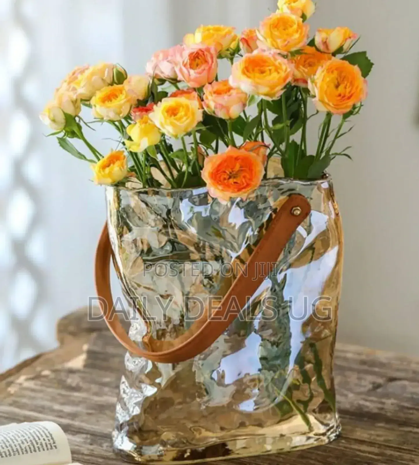 Glass Leaf Bolw