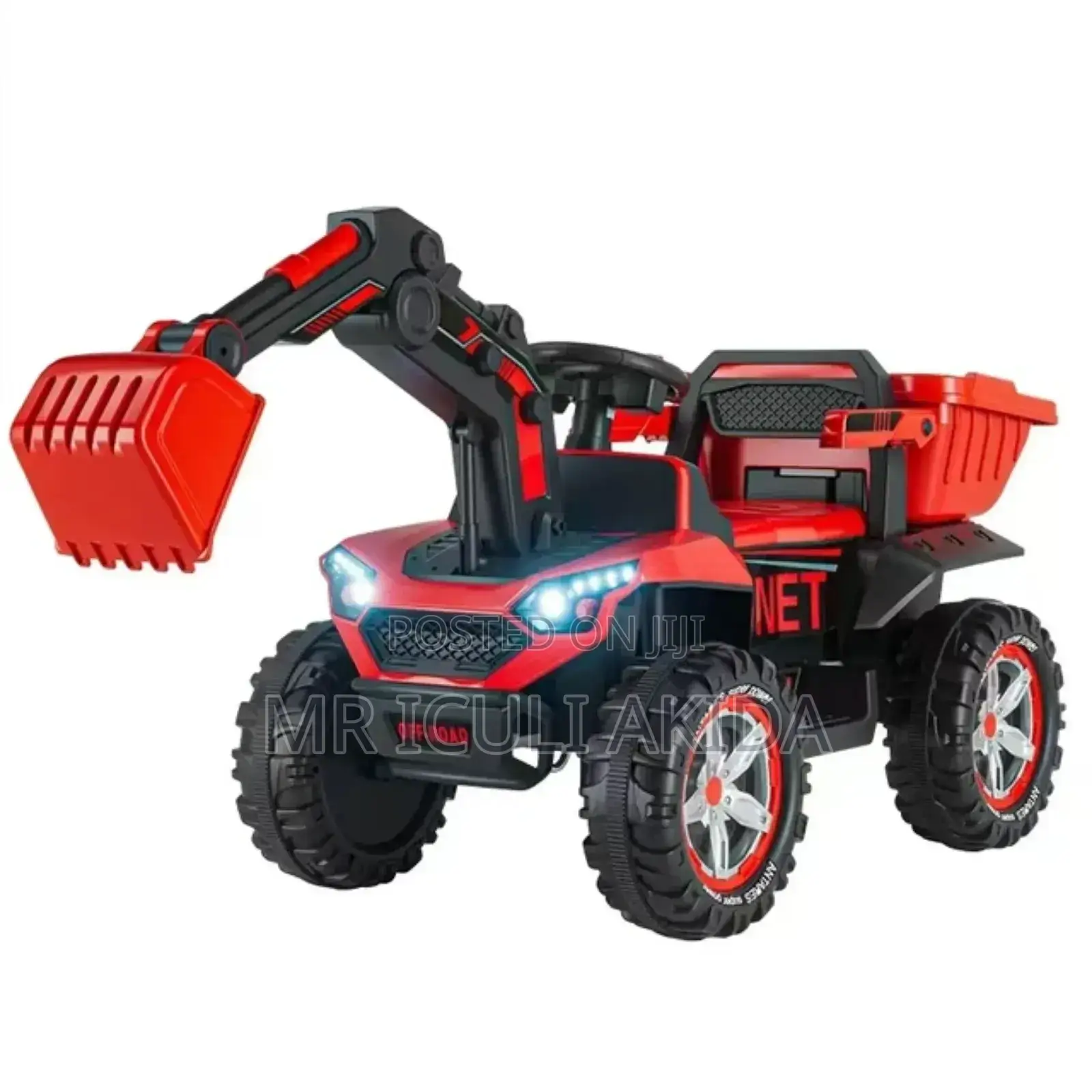 Kids Electric Rechargeable Super Large Excavator Car